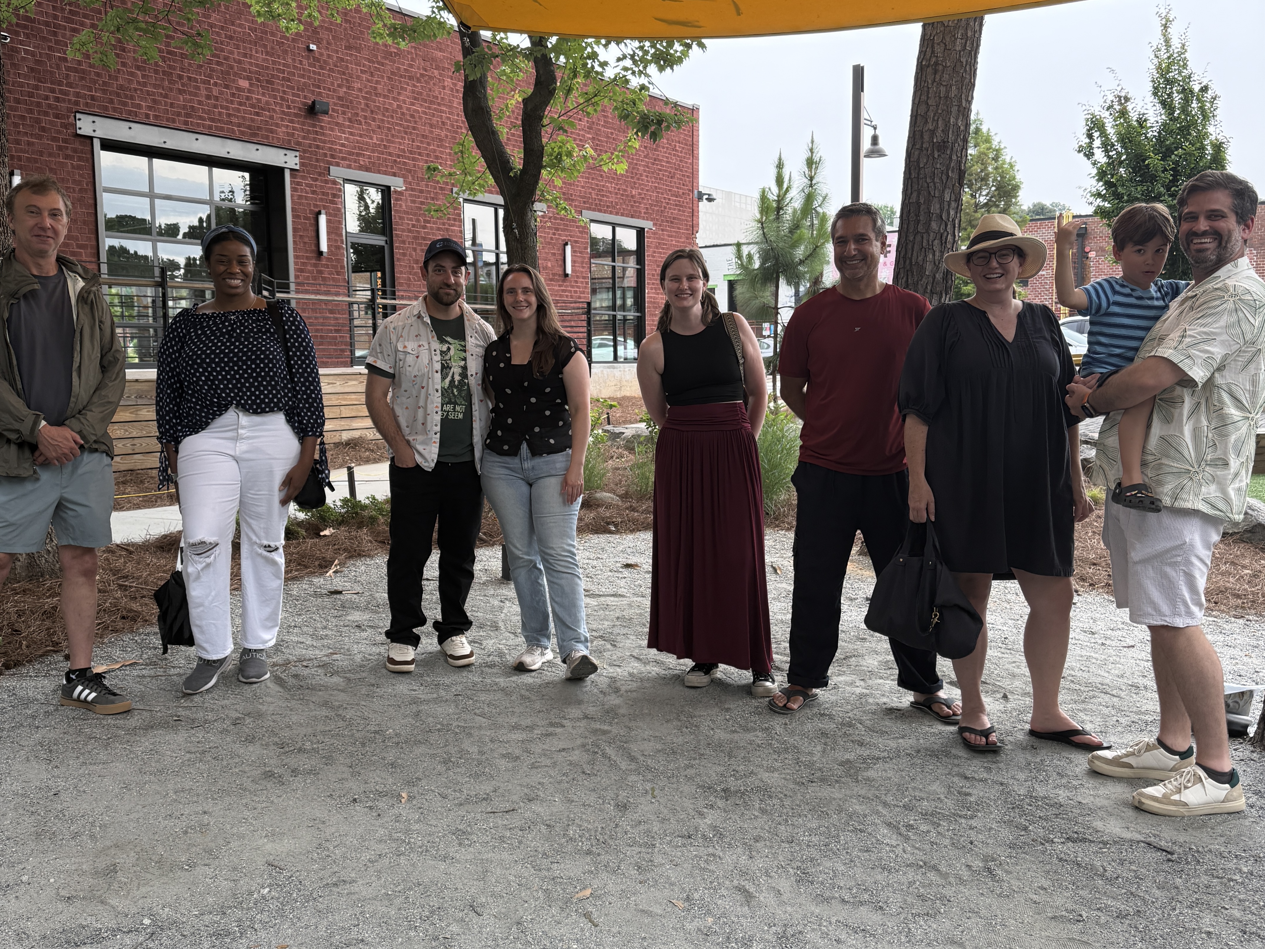 Group photo from Q2 2026 meetup at The Works - The Park